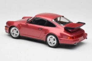 Porsche 911 964 Turbo Rouge Minichamps 1:18 155069102 Métal — image 5 sur 6
