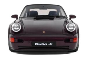 Porsche 911 964 Turbo S Violet GT Spirit 1:18 GT499 Résine — image 4 sur 5