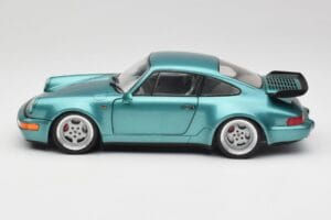 Porsche 911 964 Turbo Wimbledon Green Metallic Solido 1:18 S1803407 Métal — image 4 sur 8