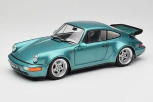 Porsche 911 964 Turbo Wimbledon Green Metallic Solido 1:18 S1803407 Métal
