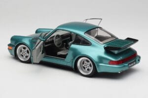 Porsche 911 964 Turbo Wimbledon Green Metallic Solido 1:18 S1803407 Métal — image 5 sur 8