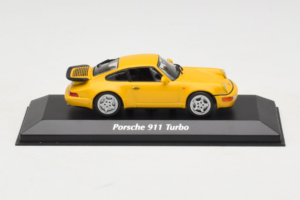 Porsche 911 964 Turbo Jaune MaxiChamps 1:43 940069104 Métal
