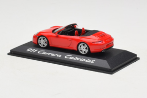 Porsche 911 991 Carrera Cabriolet Rouge Minichamps 1:43 WAP0200120C Métal — image 3 sur 4