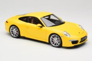 Porsche 911 991 Carrera S Racing Yellow Minichamps 1:18 100061021 Métal — image 6 sur 8