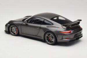 Porsche 911 991 GT3 Grey Metallic Minichamps 1:18 110062720 Métal — image 7 sur 8