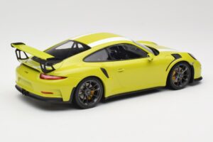 Porsche 911 991.1 GT3 RS Lizard Green & Stripes Minichamps 1:18 155066224 Métal — image 2 sur 6