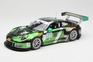 Porsche 911 991.1 GT3 R #540 Black Swan Racing P. Long / T. Pilgrim 24h Daytona 2016 Minichamps 1:18 155166540 Métal