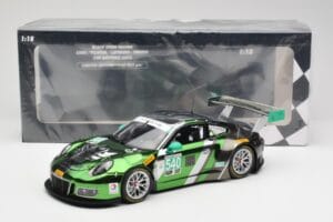 Porsche 911 991.1 GT3 R #540 Black Swan Racing P. Long / T. Pilgrim 24h Daytona 2016 Minichamps 1:18 155166540 Métal — image 6 sur 6