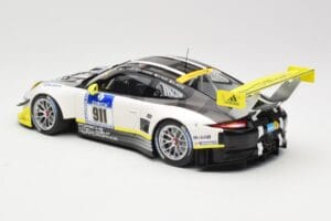 Porsche 911 991.1 GT3 R #911 Manthey Racing N. Tandy / E. Bamber 24h Nurburgring 2016 Minichamps 1:18 155166911 Métal — image 5 sur 6