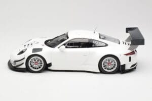 Porsche 911 991.1 GT3 R Blanc Avec Jantes Argent Minichamps 1:18 153166000 Métal — image 3 sur 6