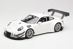 Porsche 911 991.1 GT3 R Blanc Avec Jantes Argent Minichamps 1:18 153166000 Métal