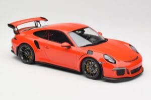 Porsche 911 991.1 GT3 RS Lava Orange Minichamps 1:18 155066220 Métal — image 4 sur 6