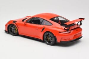 Porsche 911 991.1 GT3 RS Lava Orange Minichamps 1:18 155066220 Métal — image 5 sur 6