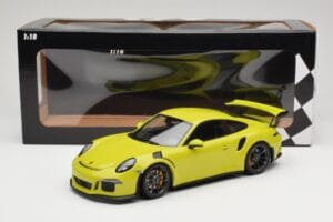 Porsche 911 991.1 GT3 RS Vert Clair Minichamps 1:18 155066222 Métal — image 6 sur 6