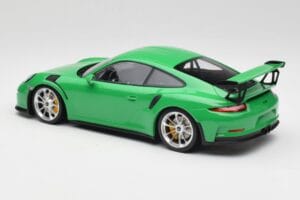 Porsche 911 991.1 GT3 RS Lizard Vert & Roues Argent Minichamps 1:18 153066229 Métal — image 5 sur 6