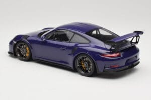 Porsche 911 991.1 GT3 RS Ultraviolet Minichamps 1:18 155066221 Métal — image 5 sur 6