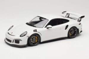 Porsche 911 991.1 GT3 RS Blanc Jantes Noires Minichamps 1:18 153066224 Métal