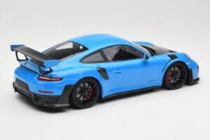 Porsche 911 991.2 GT2 RS Bleu avec Jantes Noires Minichamps 1:18 155068308 Métal — image 2 sur 6