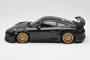 Porsche 911 991.2 GT2 RS Vert Weissach Package Jantes Dorées Minichamps 1:18 155068306 Métal — image 3 sur 6