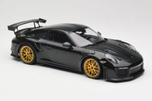 Porsche 911 991.2 GT2 RS Vert Weissach Package Jantes Dorées Minichamps 1:18 155068306 Métal — image 4 sur 6