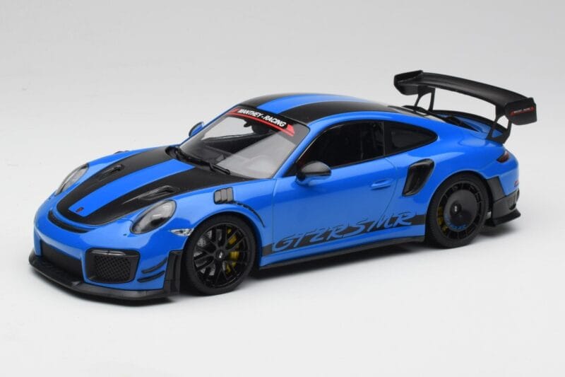 Porsche 911 991.2 GT2 RS MR Racing Bleu Minichamps 1:18 MR-911-GT2RS-1806 Métal