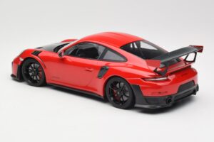 Porsche 911 GT2 RS 991.2 Rouge Jantes Noires Minichamps 1:18 155068307 Métal — image 5 sur 6
