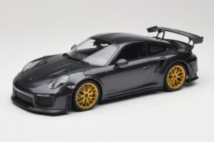 Porsche 911 991.2 GT2 RS Weissach Package Purple Metallic Avec Jantes Magnésium Dorées Minichamps 1:18 153068322 Métal