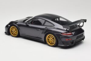 Porsche 911 991.2 GT2 RS Weissach Package Purple Metallic Avec Jantes Magnésium Dorées Minichamps 1:18 153068322 Métal — image 5 sur 6