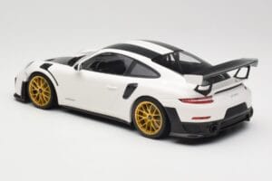 Porsche 911 991.2 GT2 RS Weissach Package Blanc Avec Jantes Dorées Minichamps 1:18 153068308 Métal — image 5 sur 6