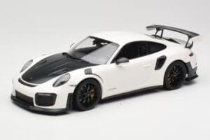 Porsche 911 991.2 GT2 RS Blanc avec Jantes Noires Minichamps 1:18 155068310 Métal