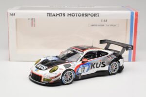 Porsche 911 991.2 GT3 R #17 Kues Team 75 Bernhard M. Christensen / K. Cairoli 24 Hours of Nurburgring 2018 Minichamps 1:18 15 — image 6 sur 6