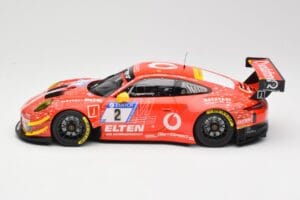 Porsche 911 991.2 GT3 R #2 Team Gigaspeed S. Bockmann 24 Hours of Nurburgring 2018 Minichamps 1:18 155186902 Métal — image 3 sur 6