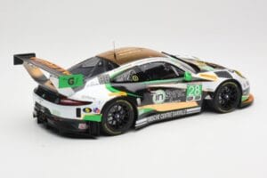 Porsche 911 991.2 GT3 R #28 Alegra Motorsports D. de Quesada / M. Morad Class Winners 24 Hours of Daytona 2017 Minichamps 1:1 — image 2 sur 6