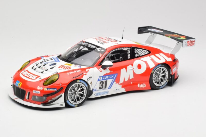 Porsche 911 991.2 GT3 R #31 Frikadelli Racing K. Bachler / M. Christensen 24 Hours of Nurburgring 2017 Minichamps 1:18 155176
