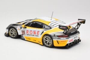 Porsche 911 991.2 GT3 R #99 Rowe Racing D. Olsen / M. Campbell 24 Hours of Spa 2019 Minichamps 1:18 155196099 Métal — image 5 sur 6