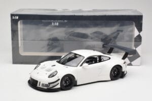 Porsche 911 991.2 GT3 R Blanc avec Jantes Noires Minichamps 1:18 155186900 Métal — image 6 sur 6