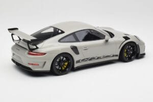 Porsche 911 991.2 GT3 RS Chalk Wording Jantes Noires Minichamps 1:18 153068230 Métal — image 2 sur 6