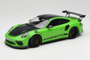 Porsche 911 991.2 GT3 RS Weissach Package Vert Minichamps 1:18 153068233 Métal