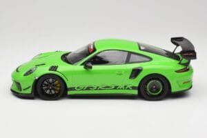 Porsche 911 991.2 GT3 RS Manthey Racing Racing Vert Minichamps 1:18 MR-911-GT3RS-1802 Métal — image 3 sur 6