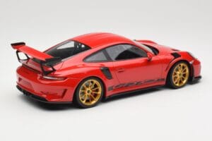 Porsche 911 991.2 GT3 RS Rouge avec Jantes Dorées Minichamps 1:18 155068220 Métal — image 2 sur 6