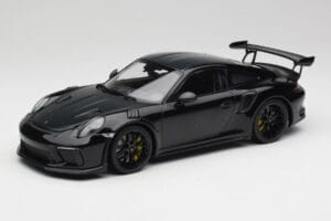 Porsche 911 991.2 GT3 RS Weissach Package Noir & Roues Noires Minichamps 1:18 153068228 Métal