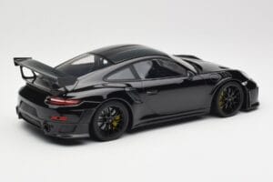 Porsche 911 991.2 GT3 RS Weissach Package Noir Avec Jantes Noires Minichamps 1:18 153068321 Métal — image 2 sur 6