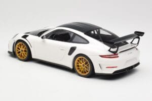 Porsche 911 991.2 GT3 RS Weissach Package Blanc Jantes Magnesium Dorées Minichamps 1:18 153068238 Métal — image 5 sur 6