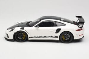 Porsche 911 991.2 GT3 RS Weissach Package Blanc Wording Jantes Magnesium Noires Minichamps 1:18 153068225 Métal — image 3 sur 6