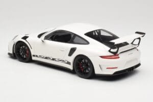 Porsche 911 991.2 GT3 RS Blanc avec Jantes Noires Minichamps 1:18 155068224 Métal — image 5 sur 6