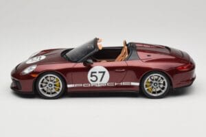 Porsche 911 991.2 Speedster Heritage Edition Cherry Metallic GT Spirit 1:18 GT929 Résine — image 3 sur 6
