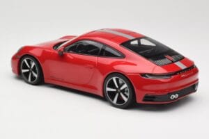 Porsche 911 992 Carrera 4S Carmine Red Minichamps 1:18 155067326 Métal — image 5 sur 6