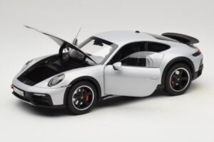 Porsche 911 992 Dakar Ice Grey Metallic Norev 1:18 187242 Métal — image 2 sur 8