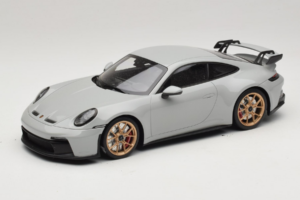 Porsche 911 992 GT3 Chalk Jantes Dorées Minichamps 1:18 117069001 Métal
