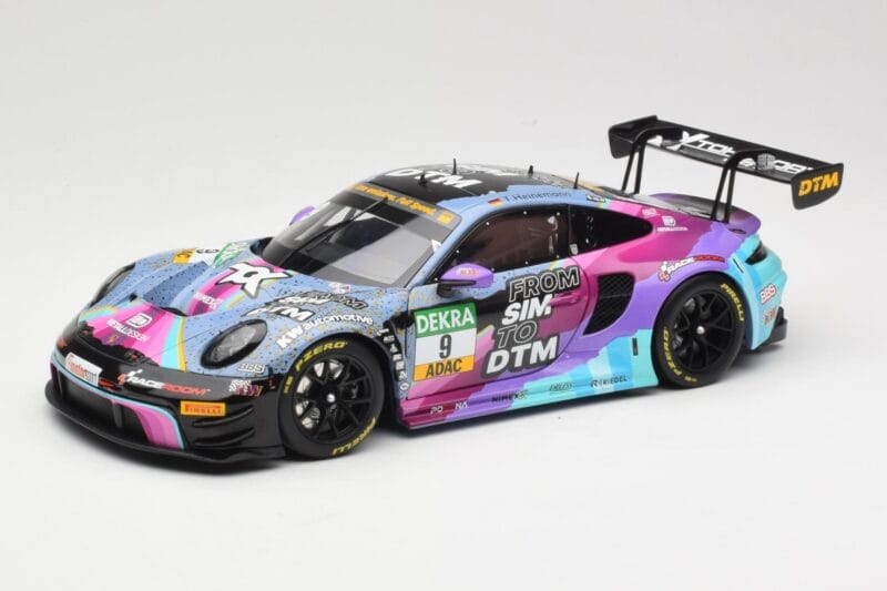 Porsche 911 992 GT3 R Team WRT #9 T. Heinemann DTM 2023 Minichamps 1:18 113236309 Métal